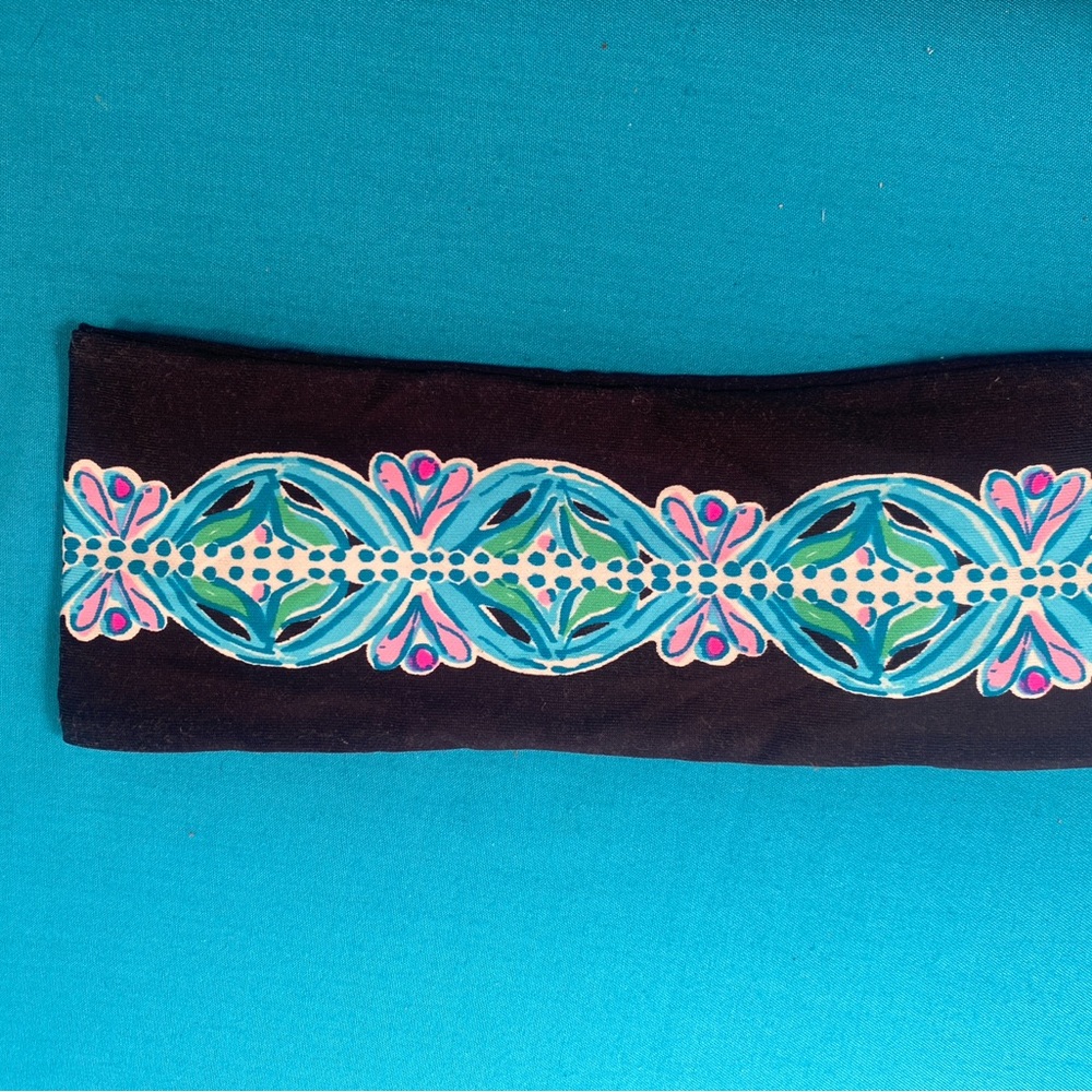 Lilly Pulitzer Headband w/buttons - Picture 2 of 5
